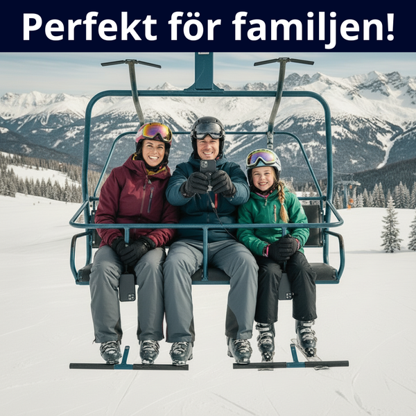 Säker Mobilhållare för Skidåkning